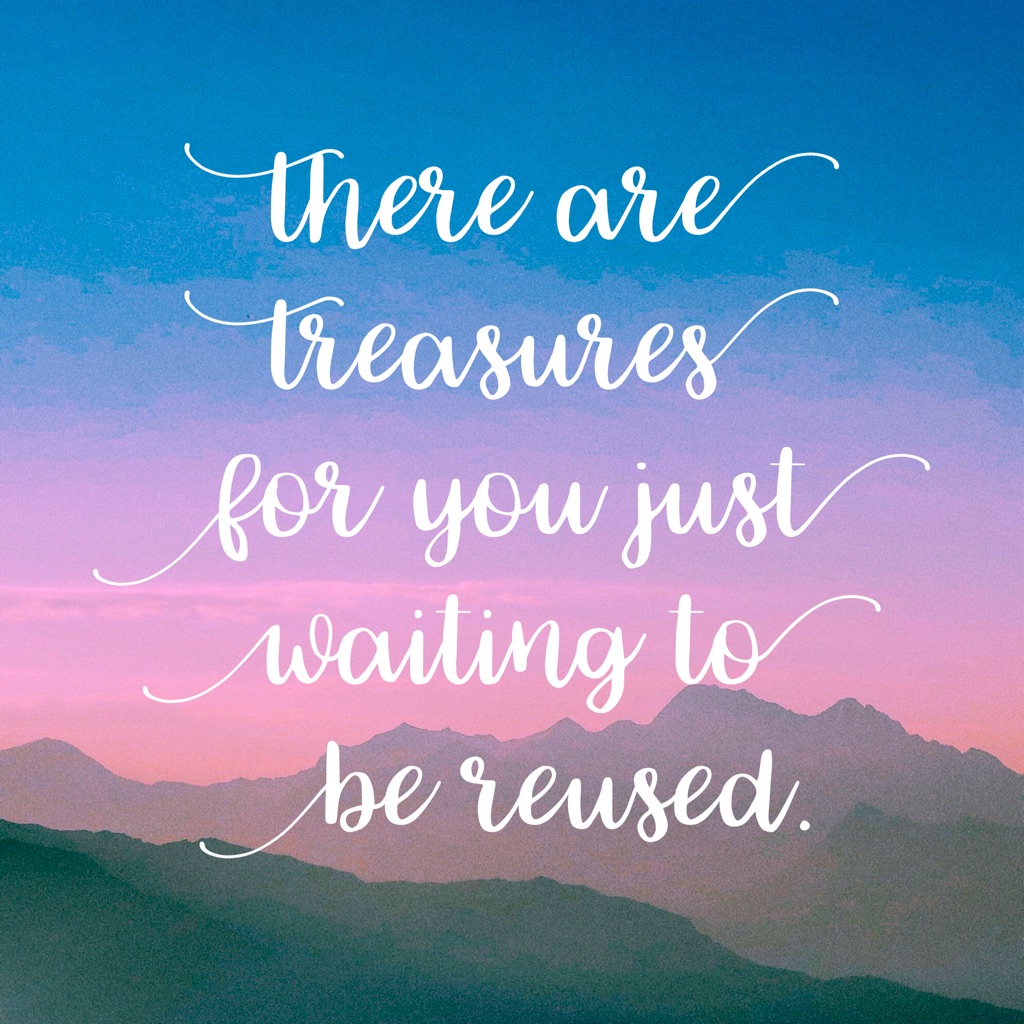 Treasures Waiting For You.